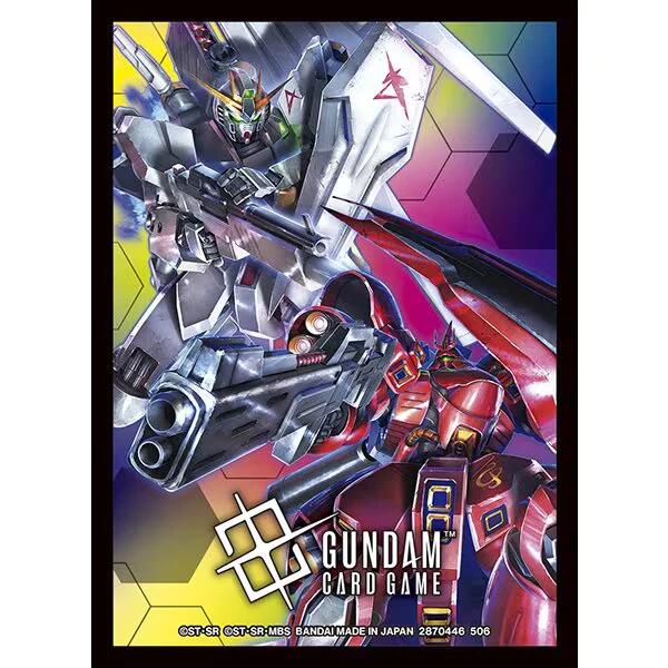 Official Card Sleeve 02 (Nu Gundam VS Sazabi)
