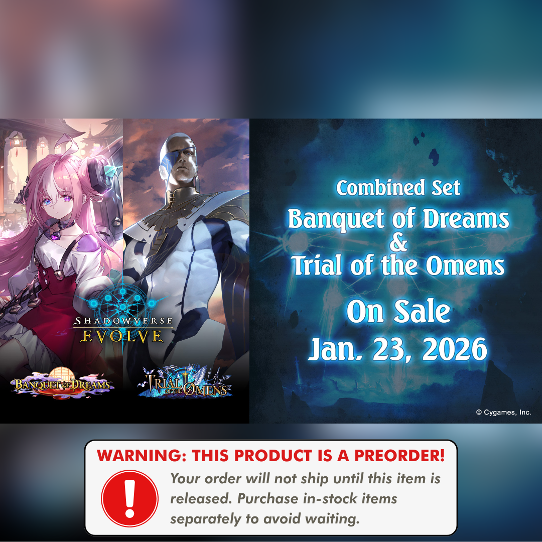 Preorder: SVEE-BP Banquet of Dreams & Trial of the Omens Booster Box