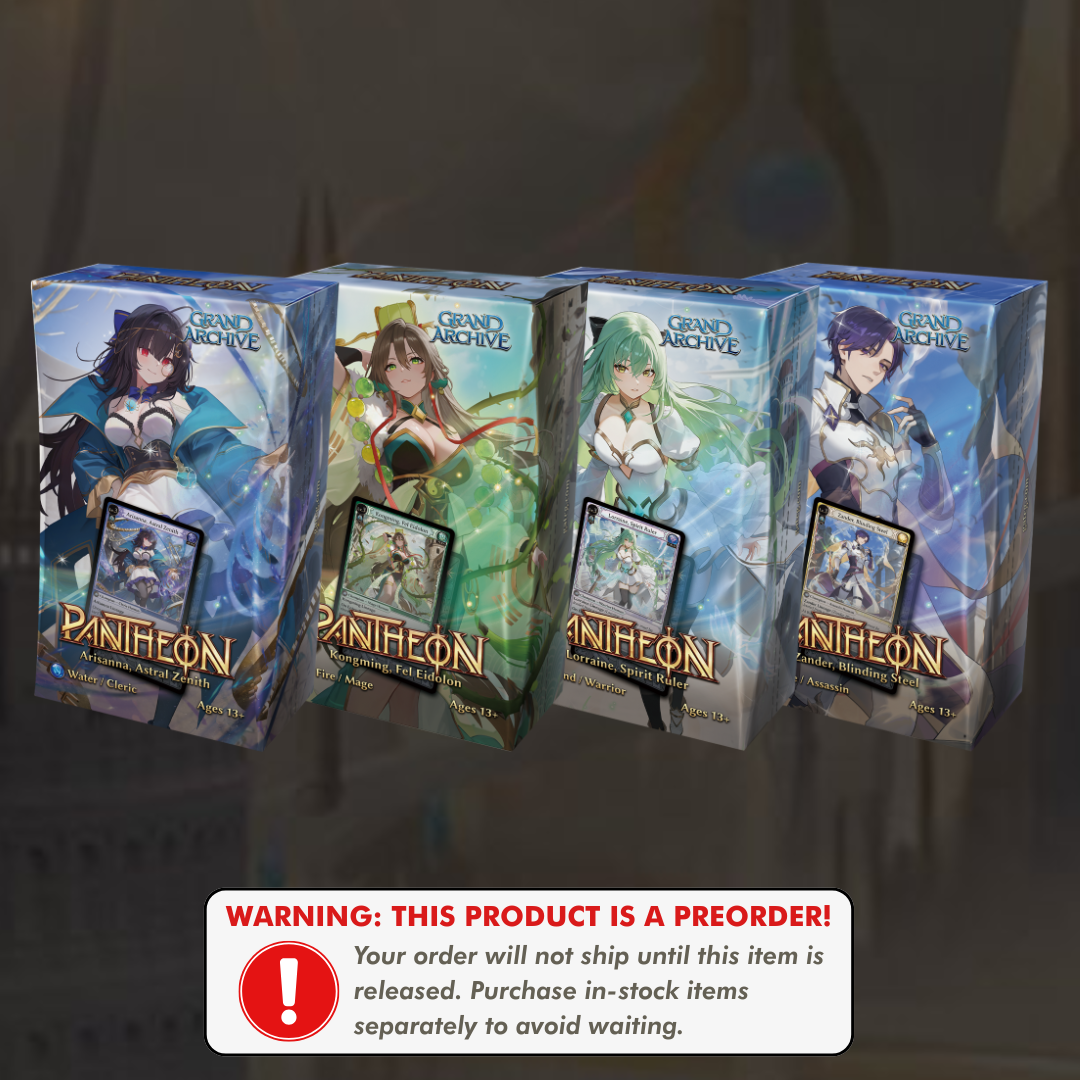 Preorder: Radiant Origins Pantheon Deck Set
