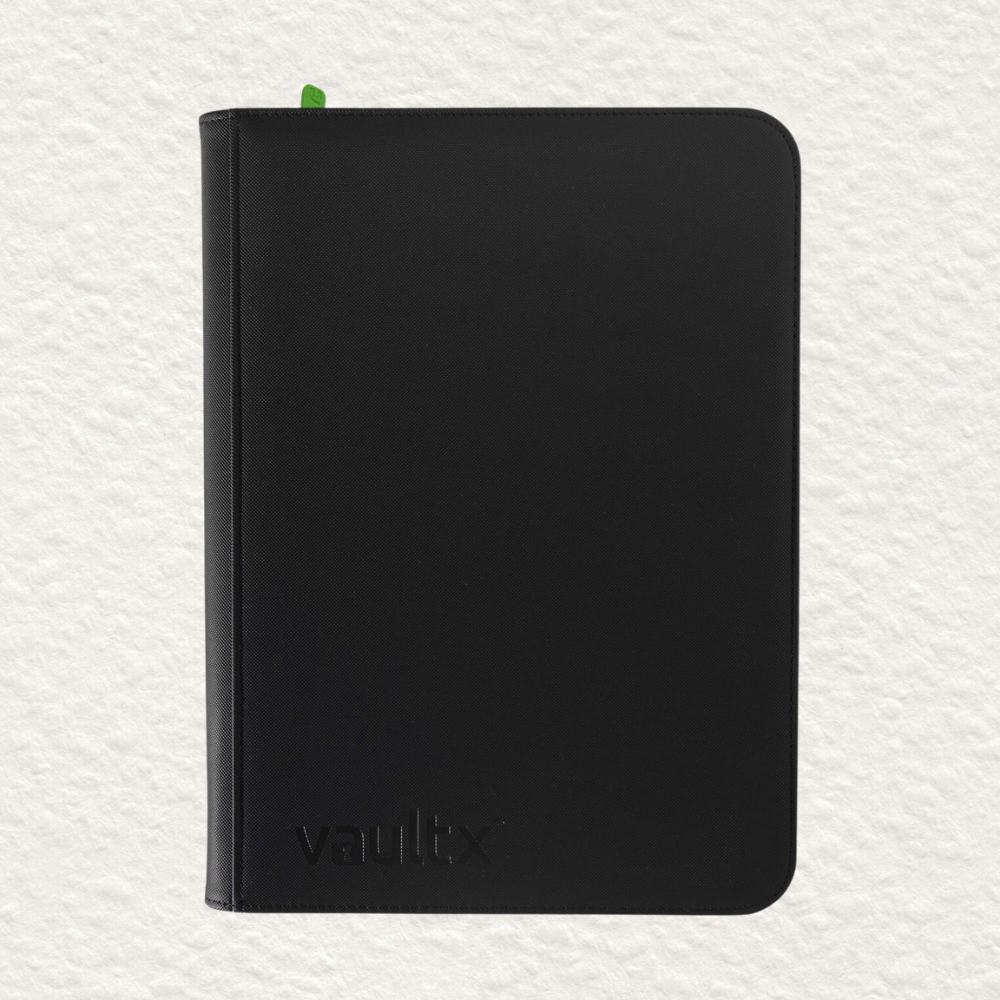 Exo-Tec Zip Binder 9-Pocket Signature Black