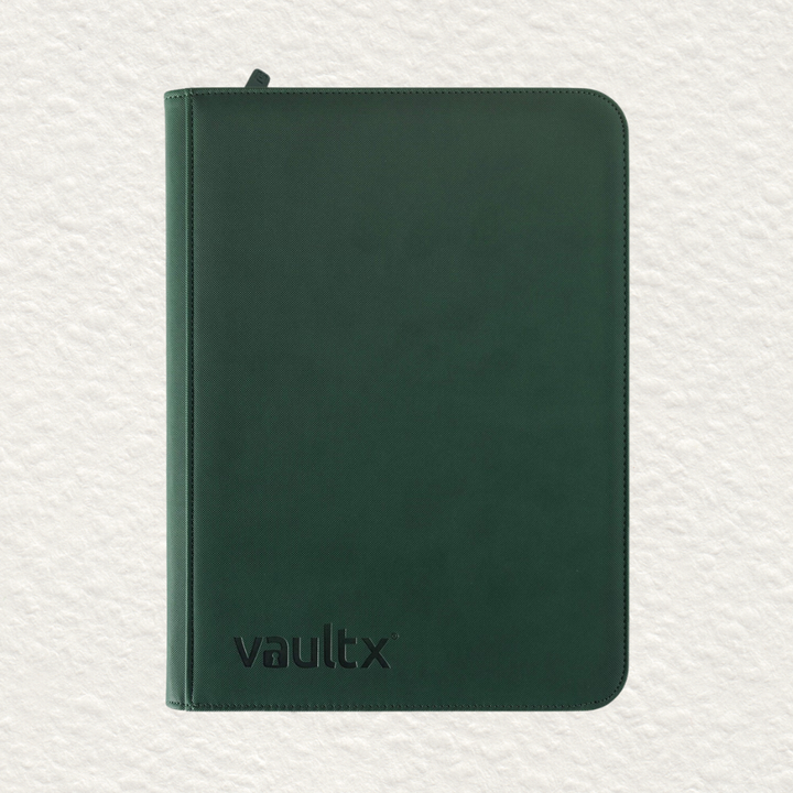 Exo-Tec Zip Binder 9-Pocket Forest Green