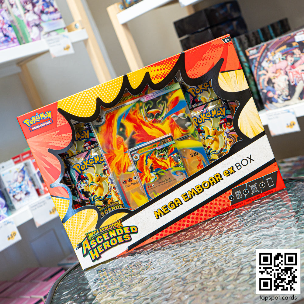 Ascended Heroes Mega Emboar ex Box