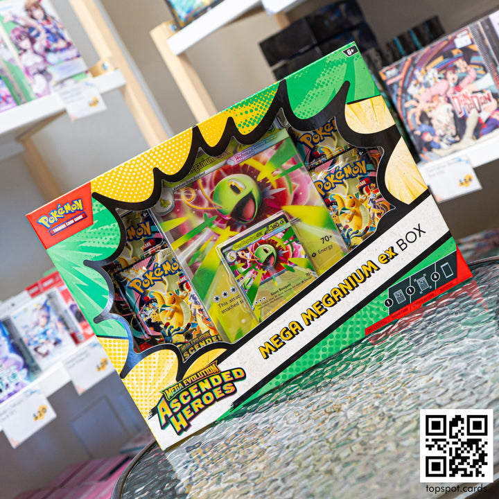 Ascended Heroes Mega Meganium ex Box