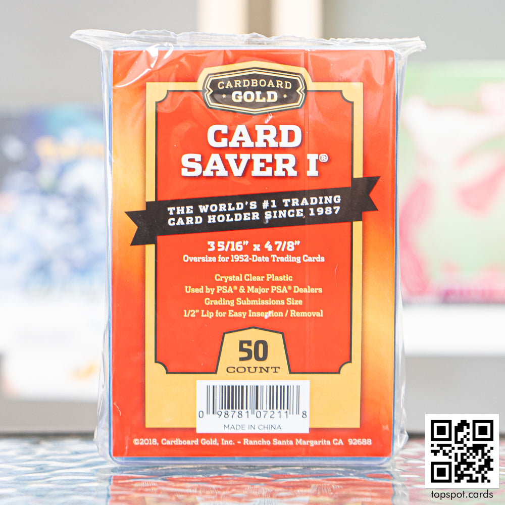 Cardboard Gold Card Saver 1 Pack