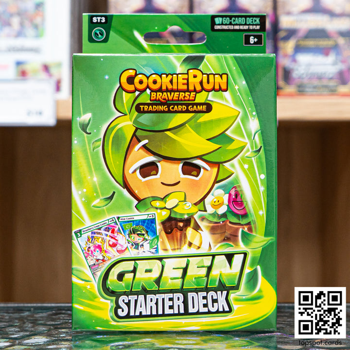 CookieRun Braverse ST3 Green Starter Deck