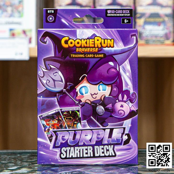 CookieRun Braverse ST5 Purple Starter Deck