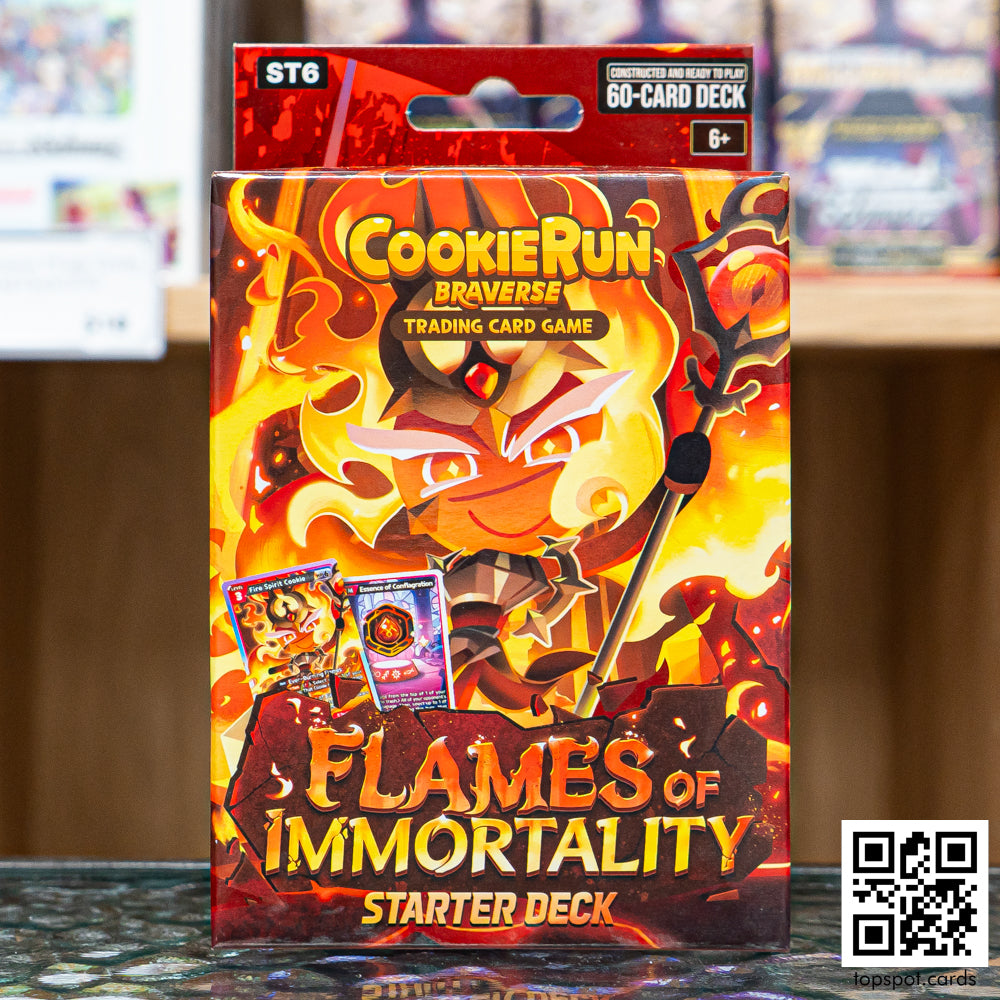 CookieRun Braverse ST6 Flames of Immortality Legendary Starter Deck