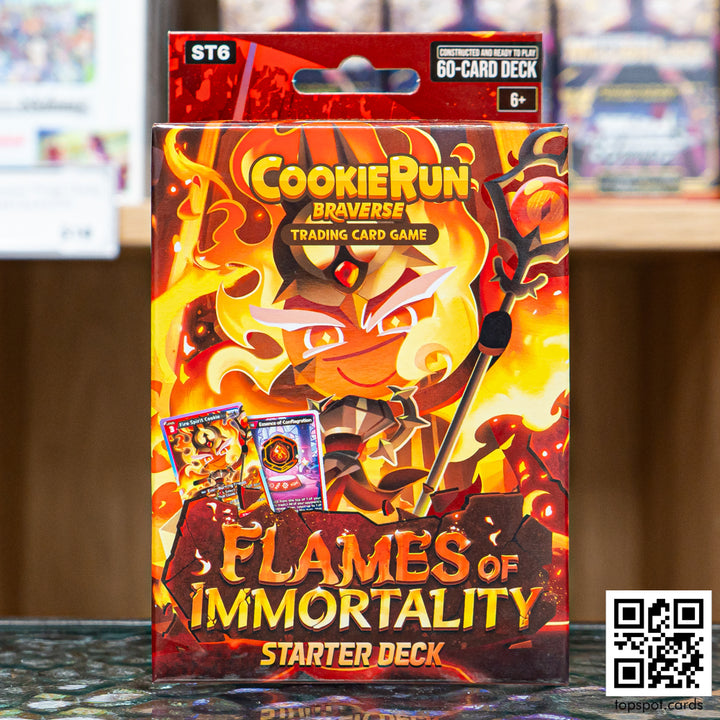CookieRun Braverse ST6 Flames of Immortality Legendary Starter Deck