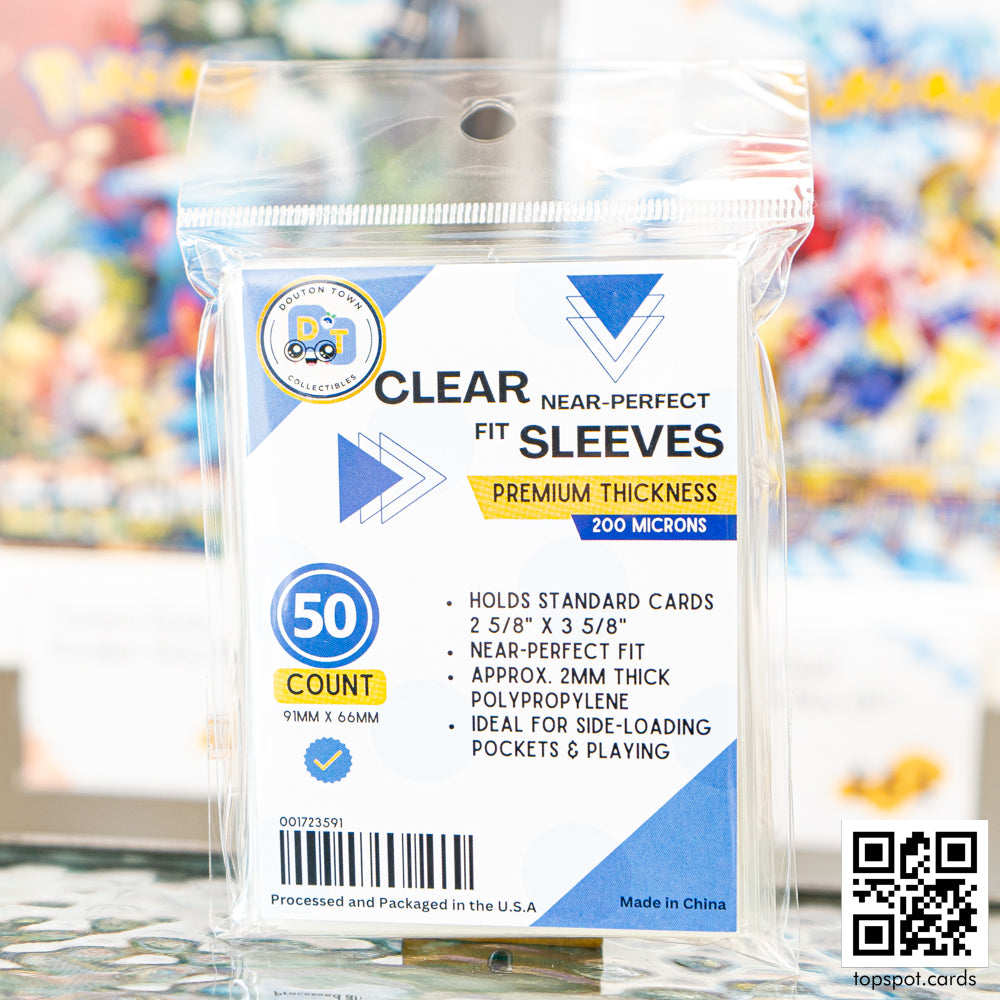 DT Standard Premium Sleeves Clear