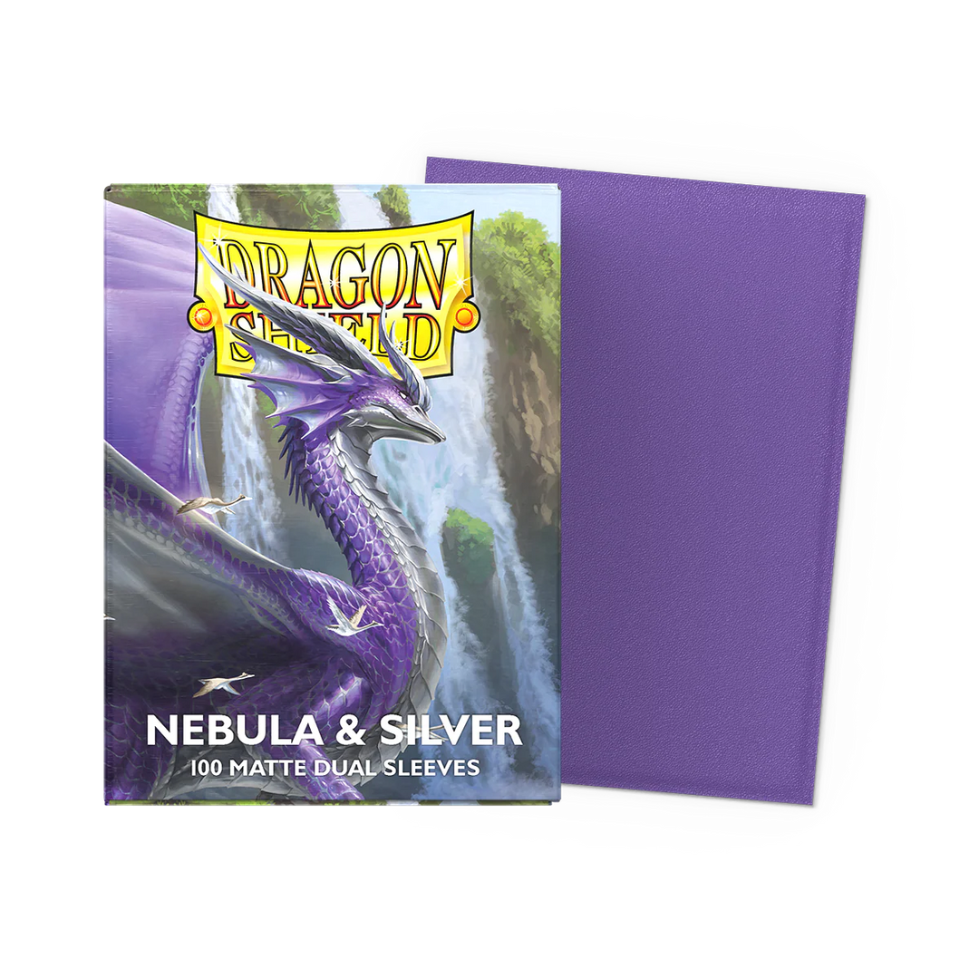 Dragon Shield Dual Matte Standard Nebula & Silver