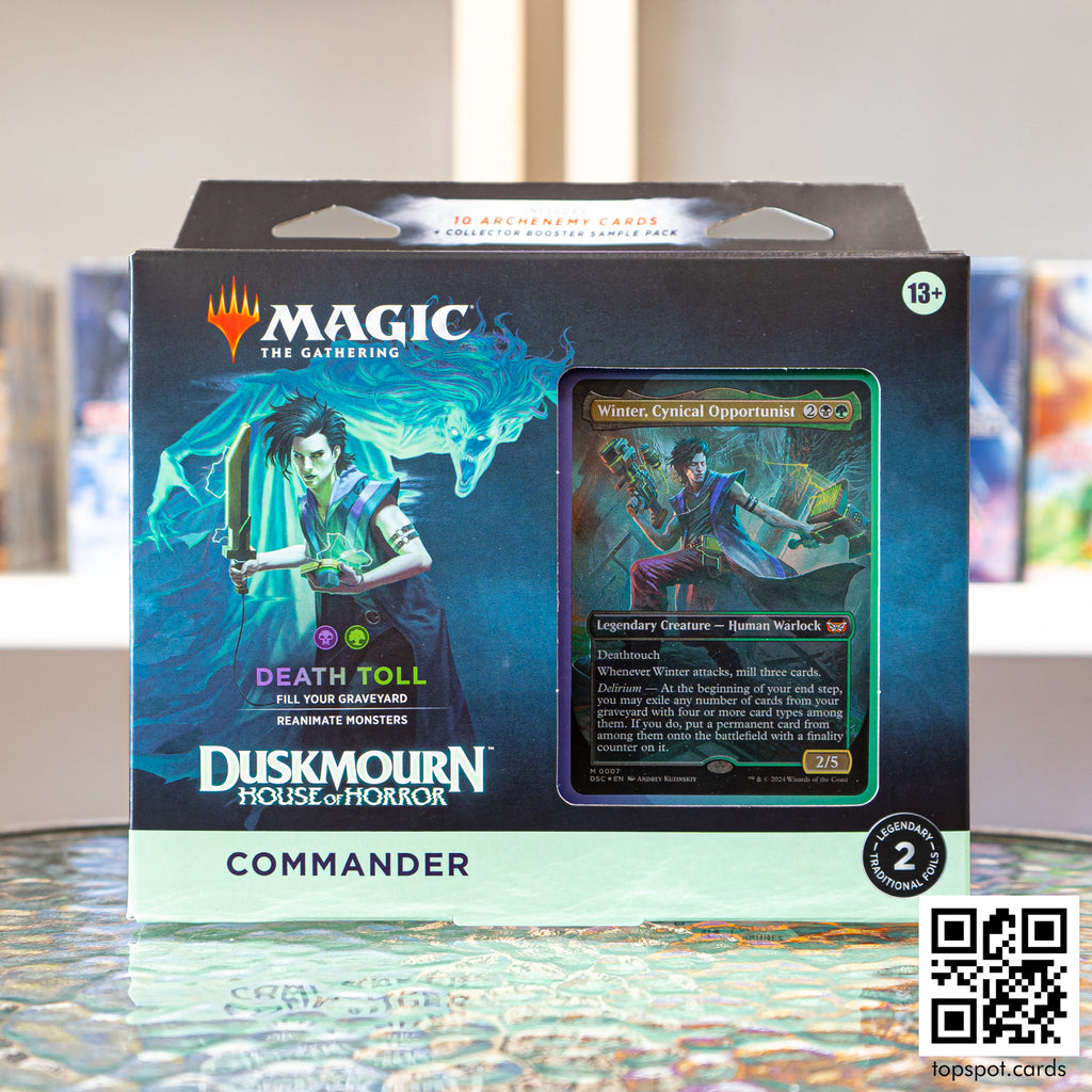mtg death toll commander deck Duskmourn Commander Deck: Death Toll – Topspot Cards
