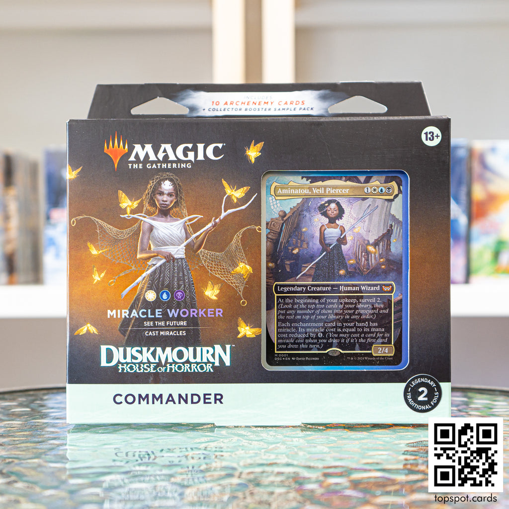 Duskmourn Commander Deck: Miracle Worker – Topspot Cards