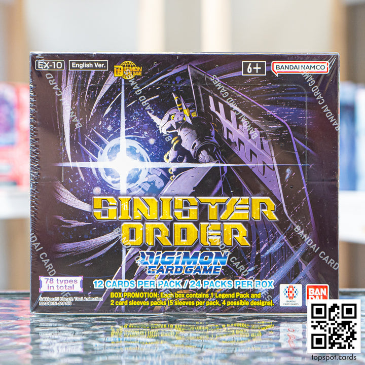 EX-10 Sinister Order Booster Box