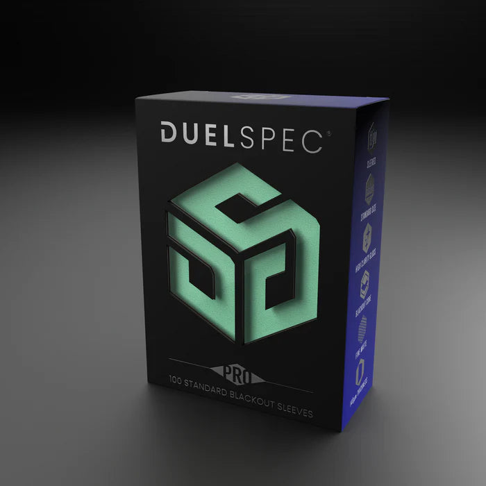 DuelSpec PRO Blackout Sleeves Standard Eucalyptus