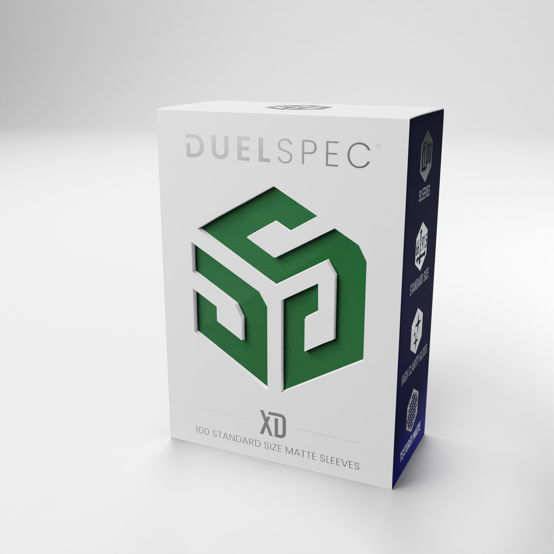 DuelSpec XD Standard Sleeves Forest Green