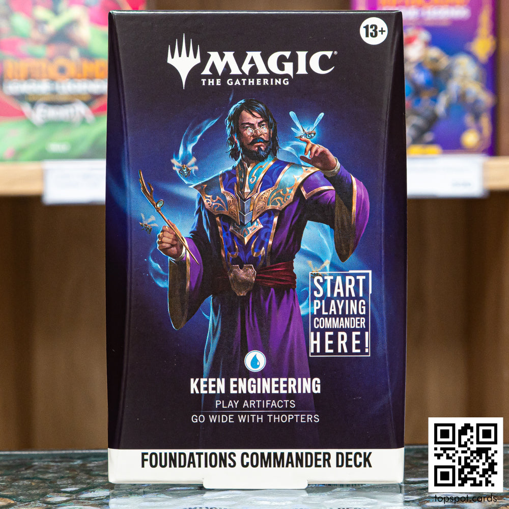 Foundations Commander Deck Keen Engineering