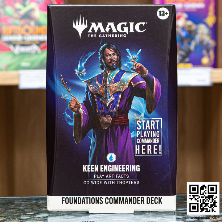 Foundations Commander Deck Keen Engineering