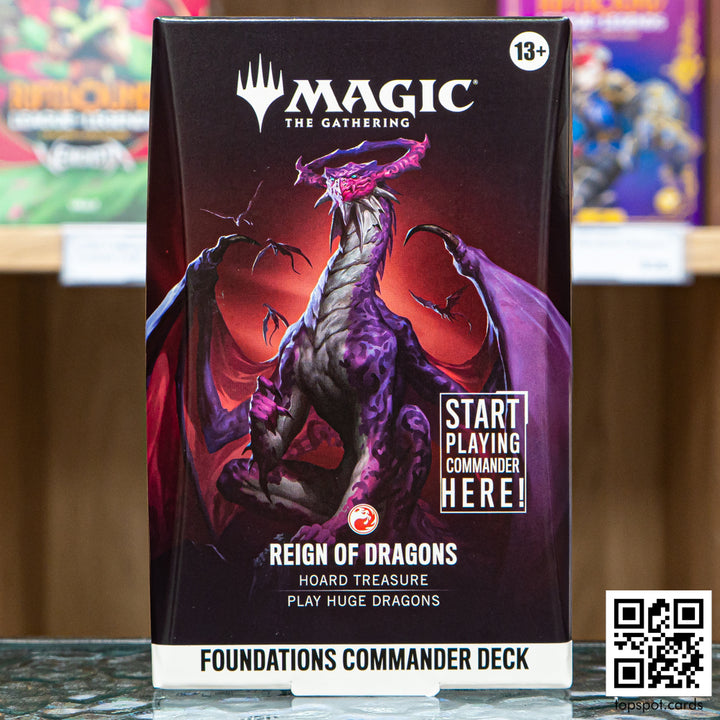 Foundations Commander Deck Reign of Dragons