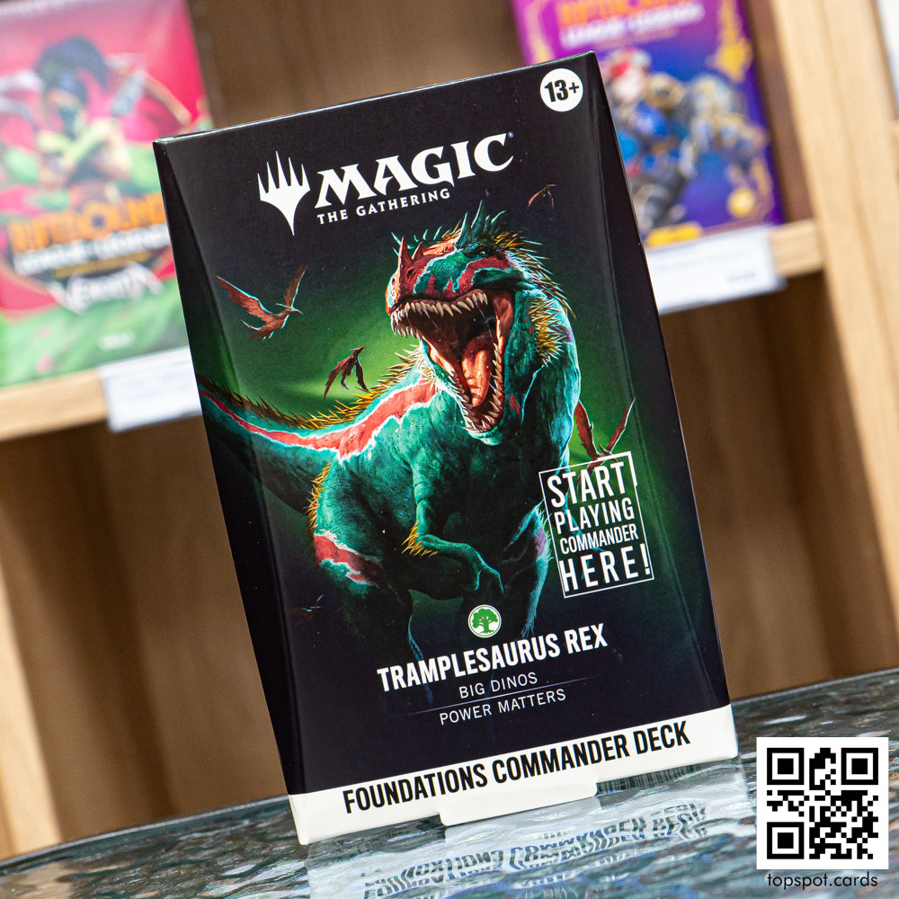 Foundations Commander Deck Tramplesaurus Rex