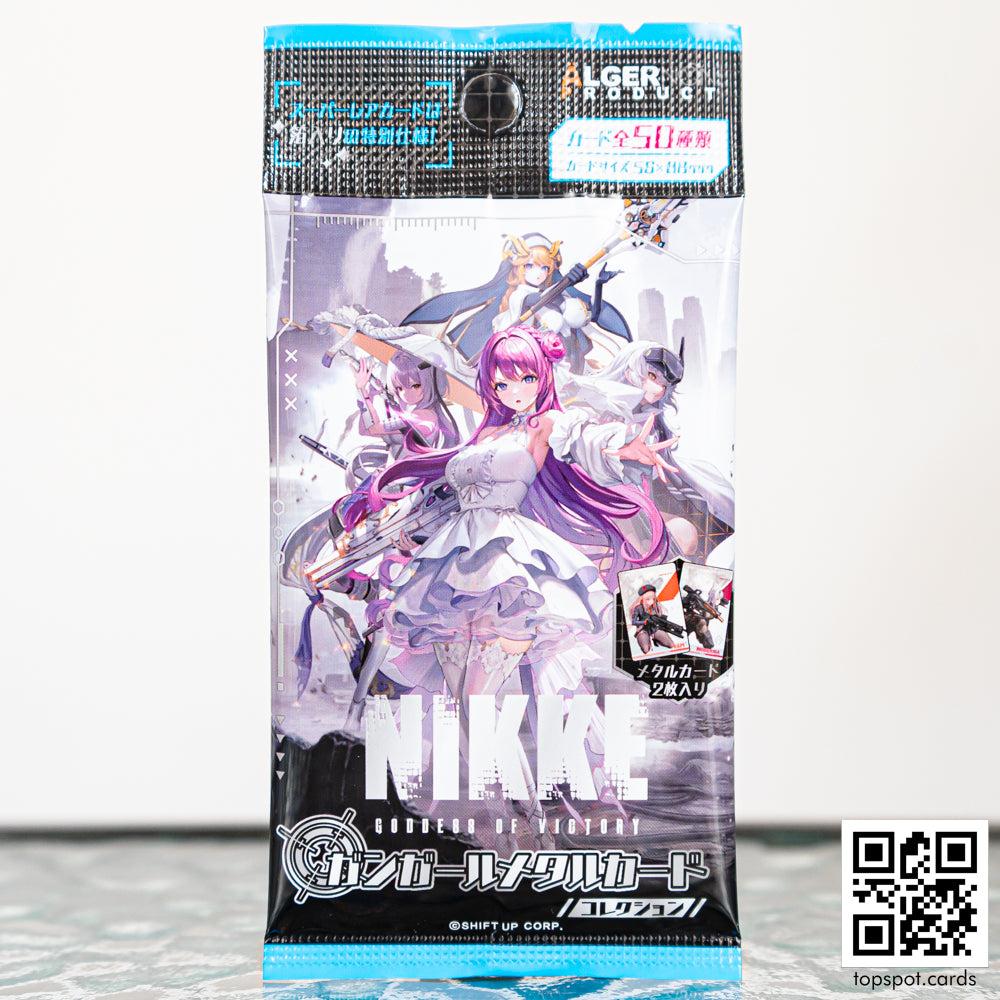 Nikke Trasing Cards Goddess of Victory: Nikke Metal Card Collection Vol.1 Pack – Topspot Cards
