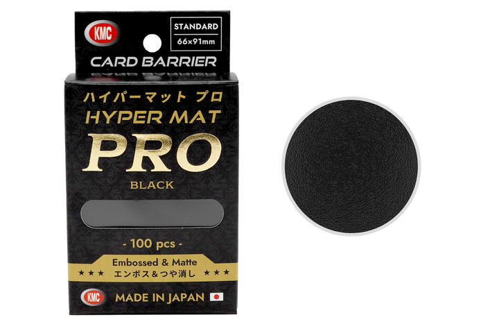 KMC Card Barrier Hyper Mat Pro Black (Standard)