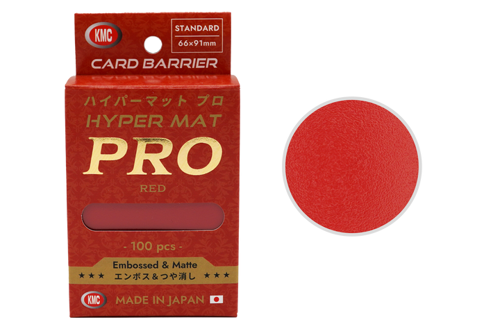 KMC Card Barrier Hyper Mat Pro Red (Standard)