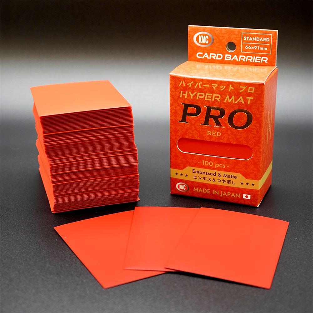 KMC Card Barrier Hyper Mat Pro Red (Standard)