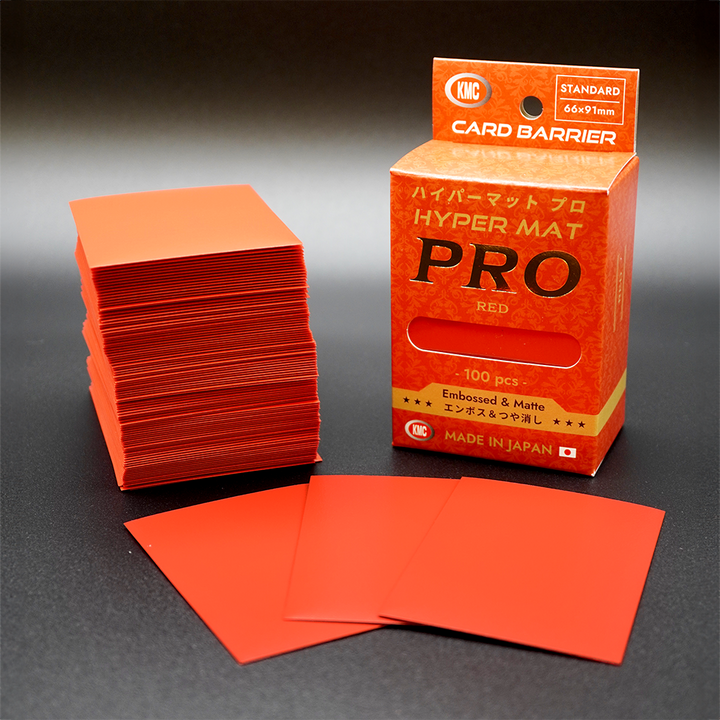 KMC Card Barrier Hyper Mat Pro Red (Standard)