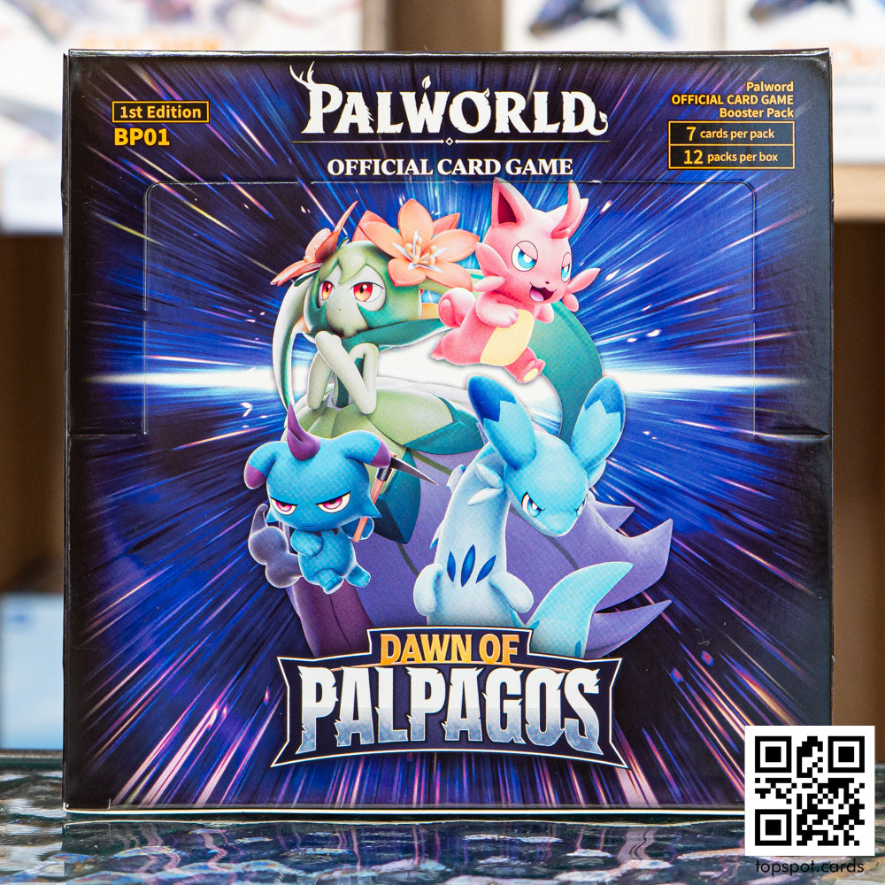 BP01 Dawn of Palpagos Booster Box (1st Edition Palword Error)