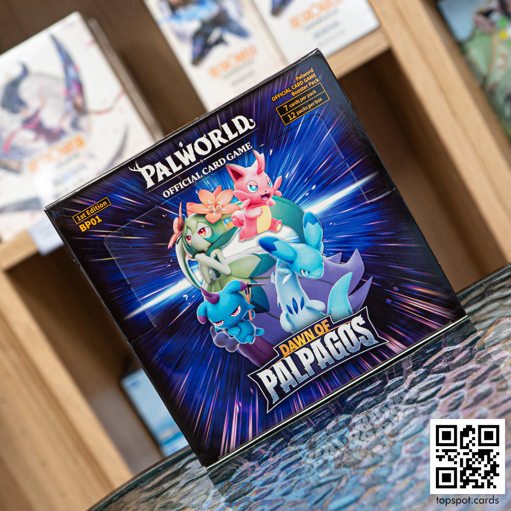 BP01 Dawn of Palpagos Booster Box (1st Edition Palword Error)