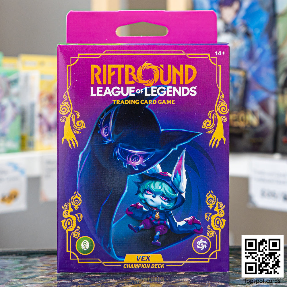 [LIMIT 1] Riftbound: Unleashed Champion Deck: Vex