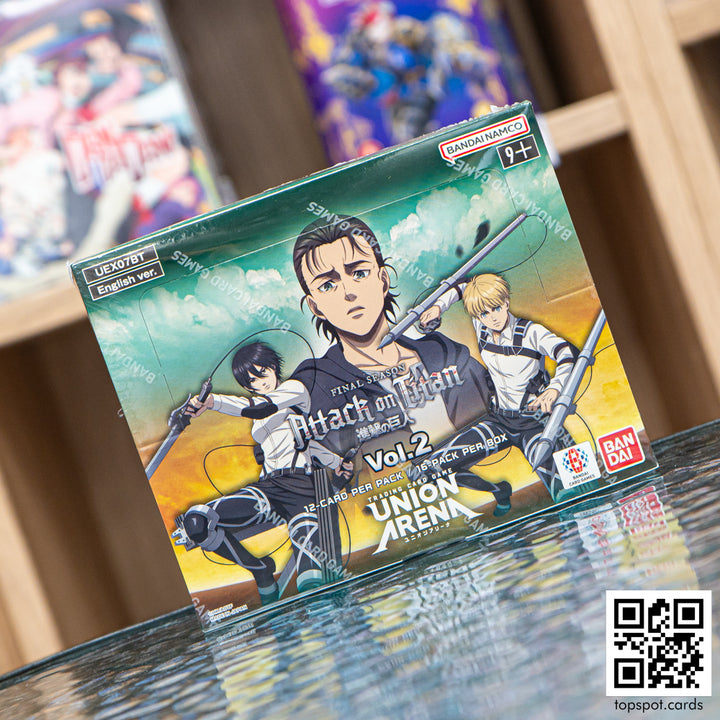 [LIMIT 2] UEX07BT Attack on Titan Booster Vol. 2 Booster Box (EN)