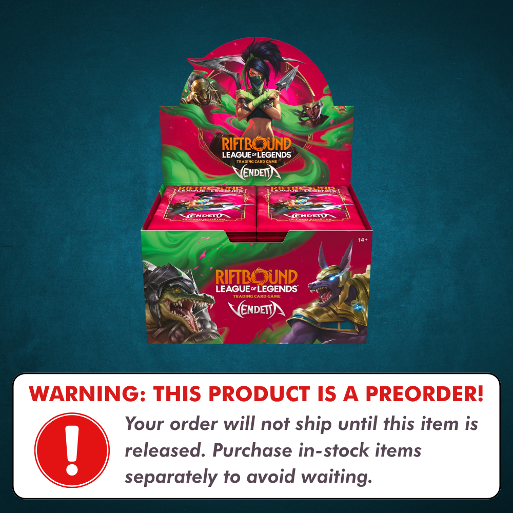 [LIMIT 3] Preorder: Riftbound: Vendetta Booster Box
