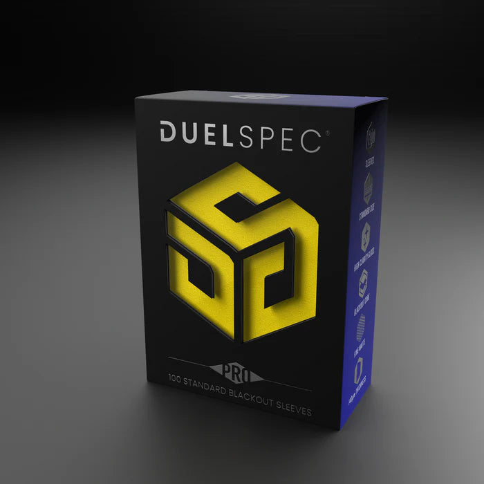 DuelSpec PRO Blackout Sleeves Standard Lemon