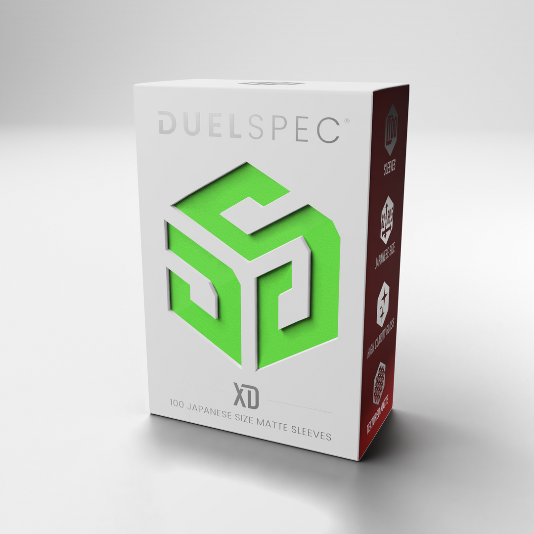 DuelSpec XD Japanese Sleeves Lime Green