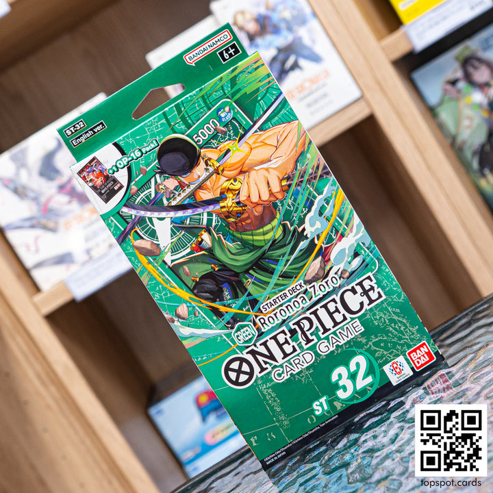[Limit 2] ST-32 GREEN Roronoa Zoro Starter Deck (EN)