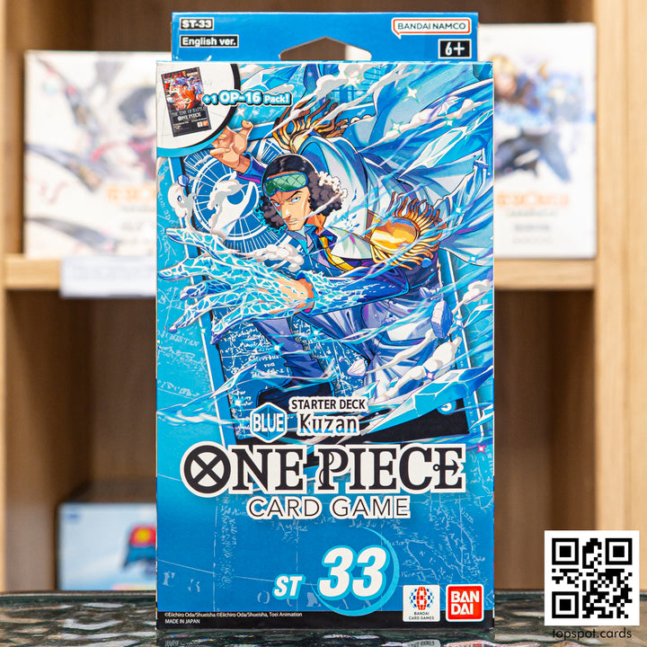 [Limit 2] ST-33 BLUE Kuzan Starter Deck (EN)