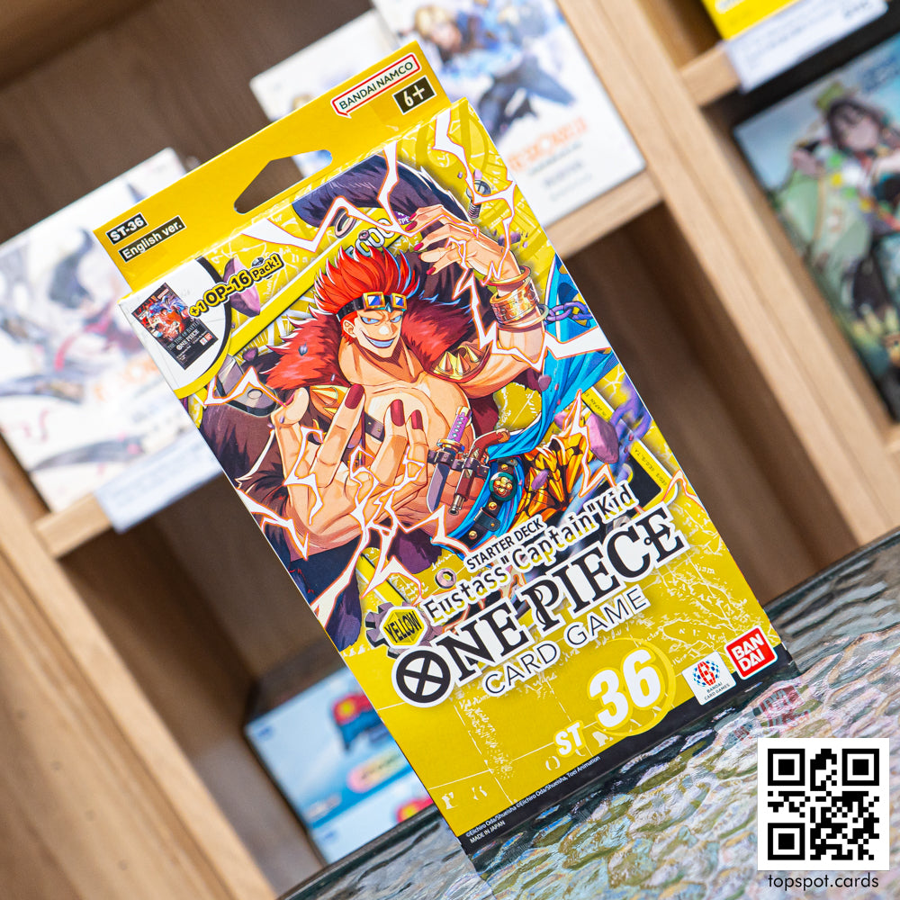[Limit 2] ST-36 YELLOW Eustass”Captain”Kid Starter Deck (EN)