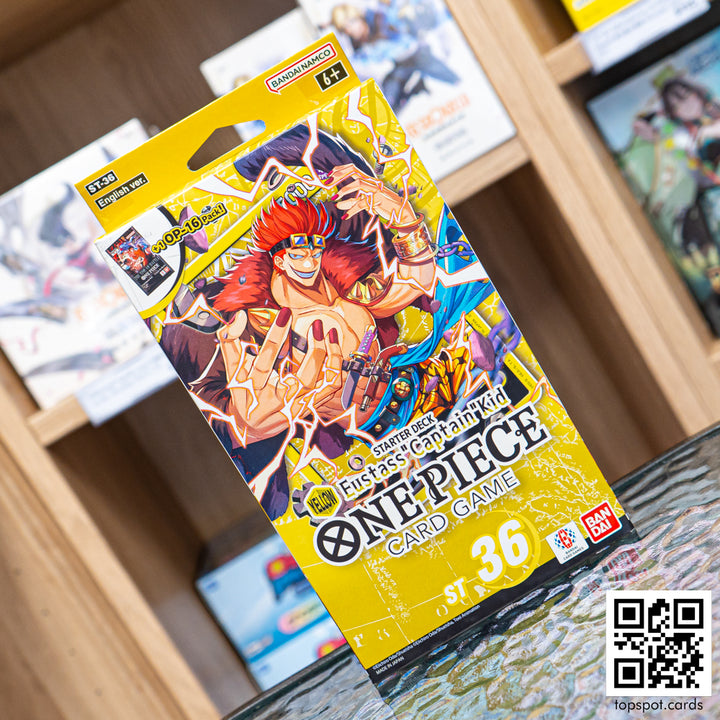 [Limit 2] ST-36 YELLOW Eustass”Captain”Kid Starter Deck (EN)