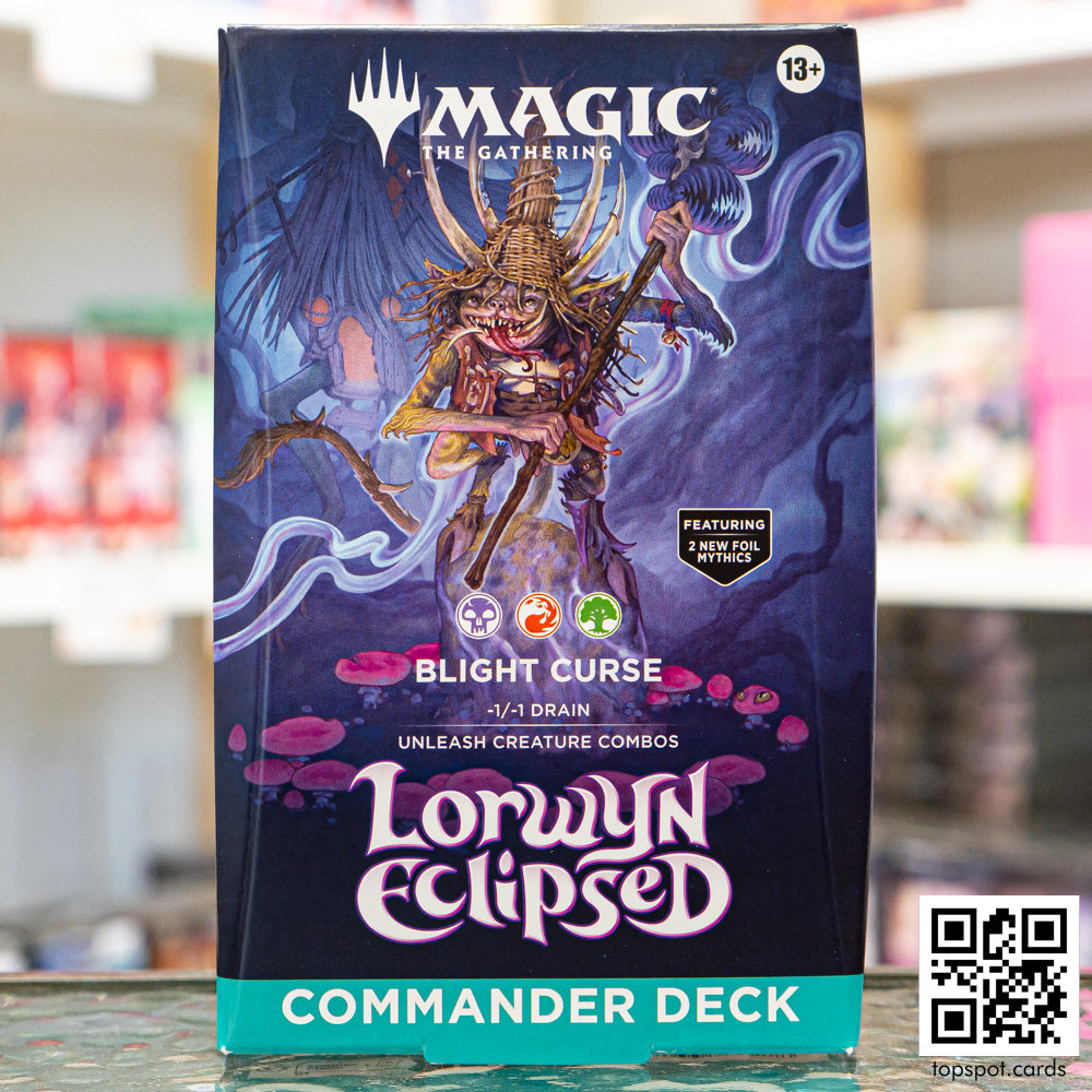 Lorwyn Eclipsed Commander Deck Blight Curse