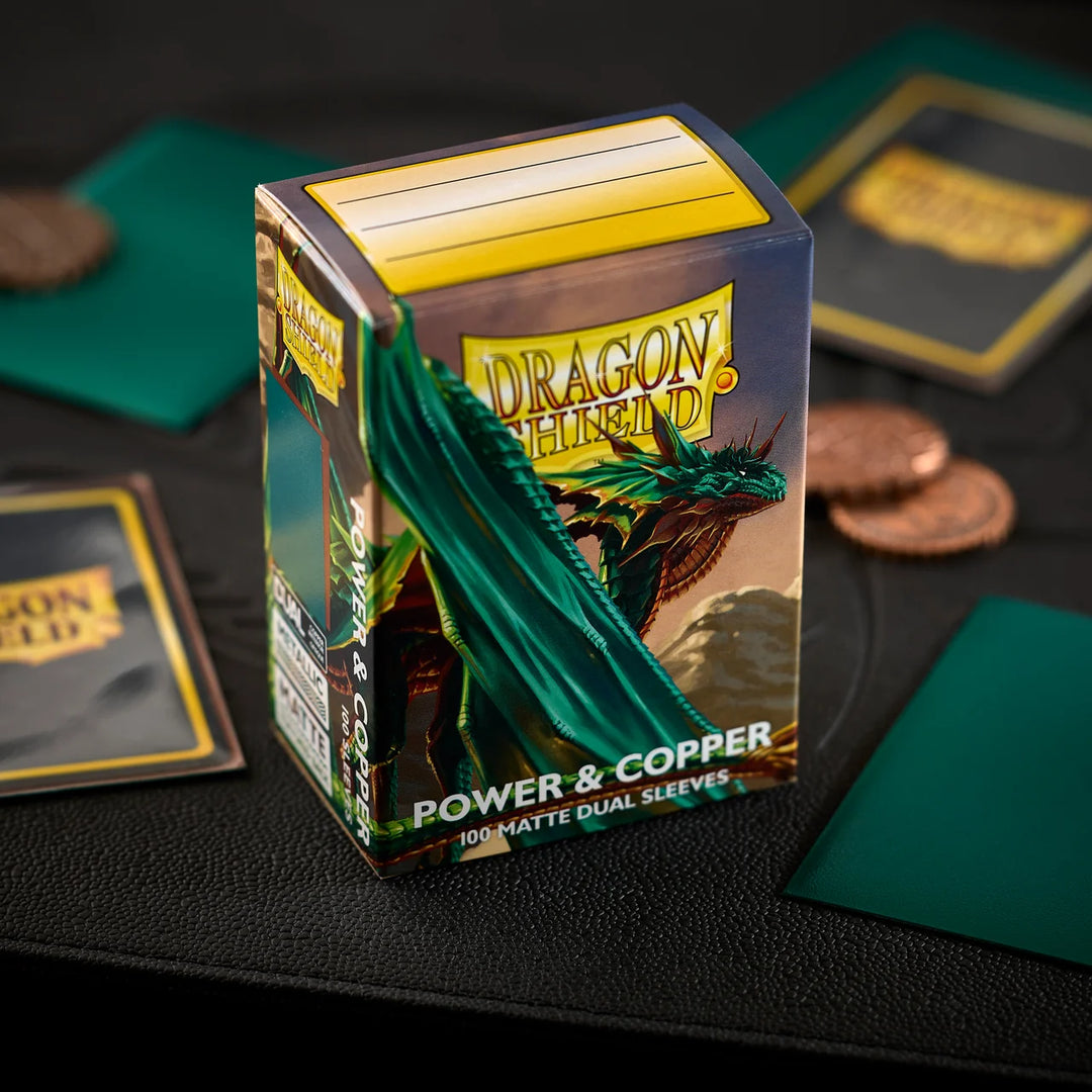 Dragon Shield Dual Matte Standard Power & Copper