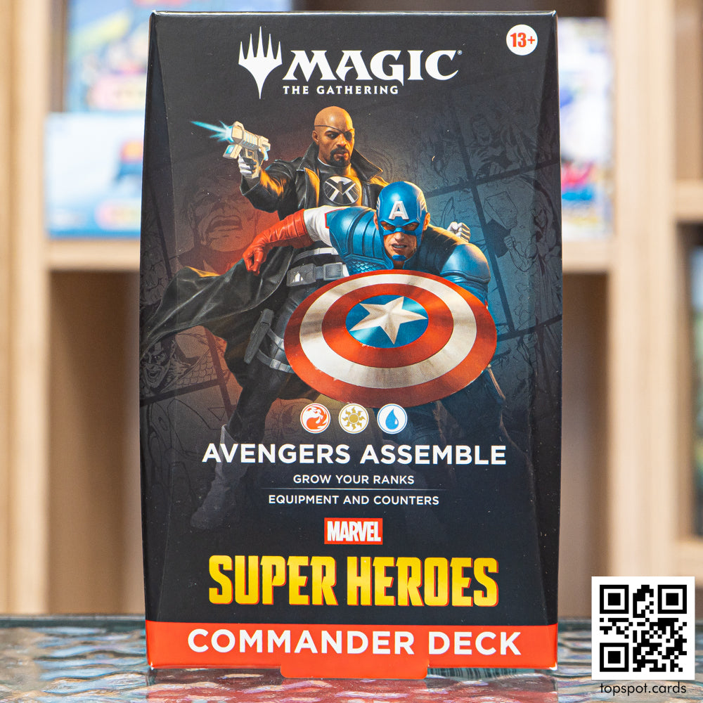 Marvel Super Heroes Commander Deck Avengers Assemble