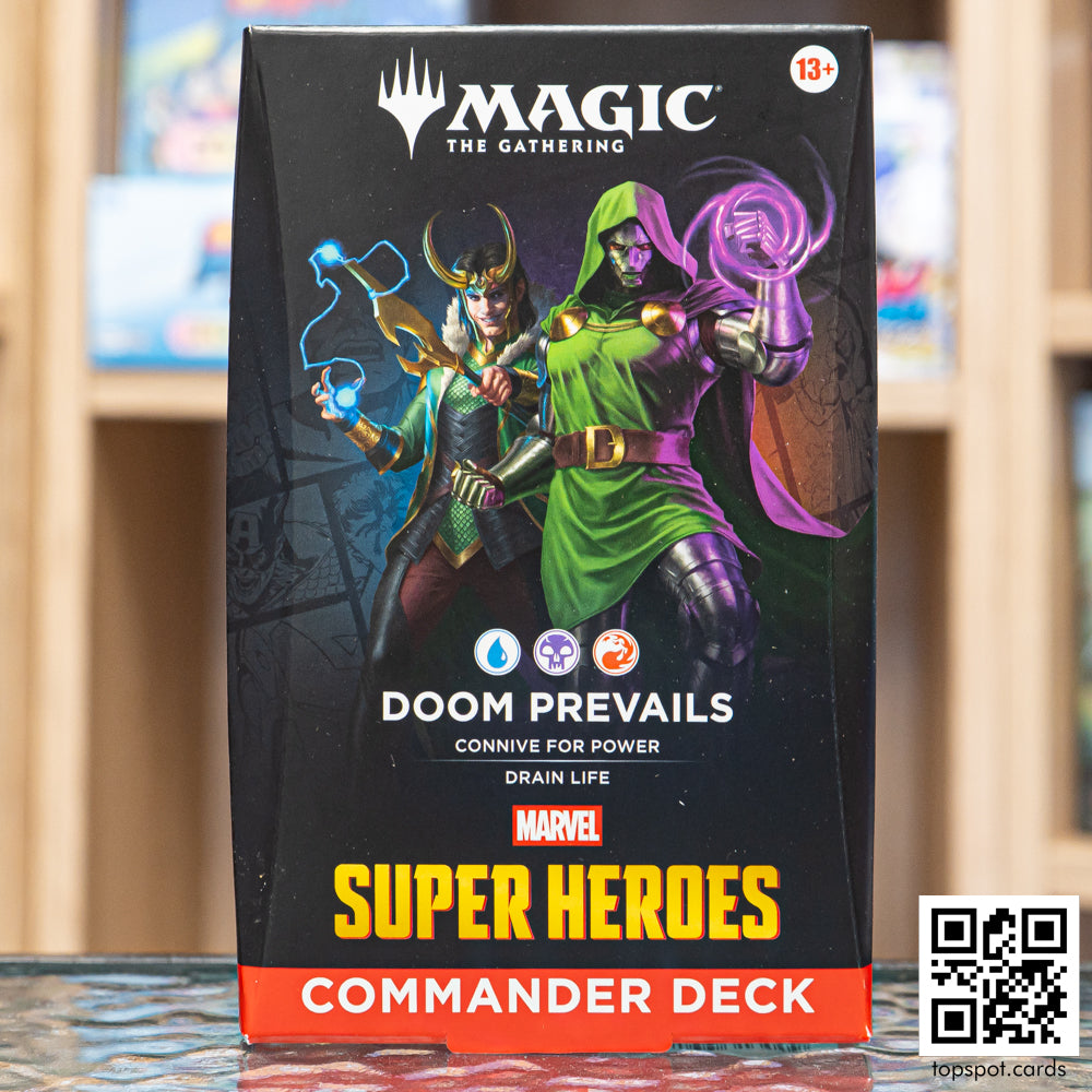 Marvel Super Heroes Commander Deck Doom Prevails