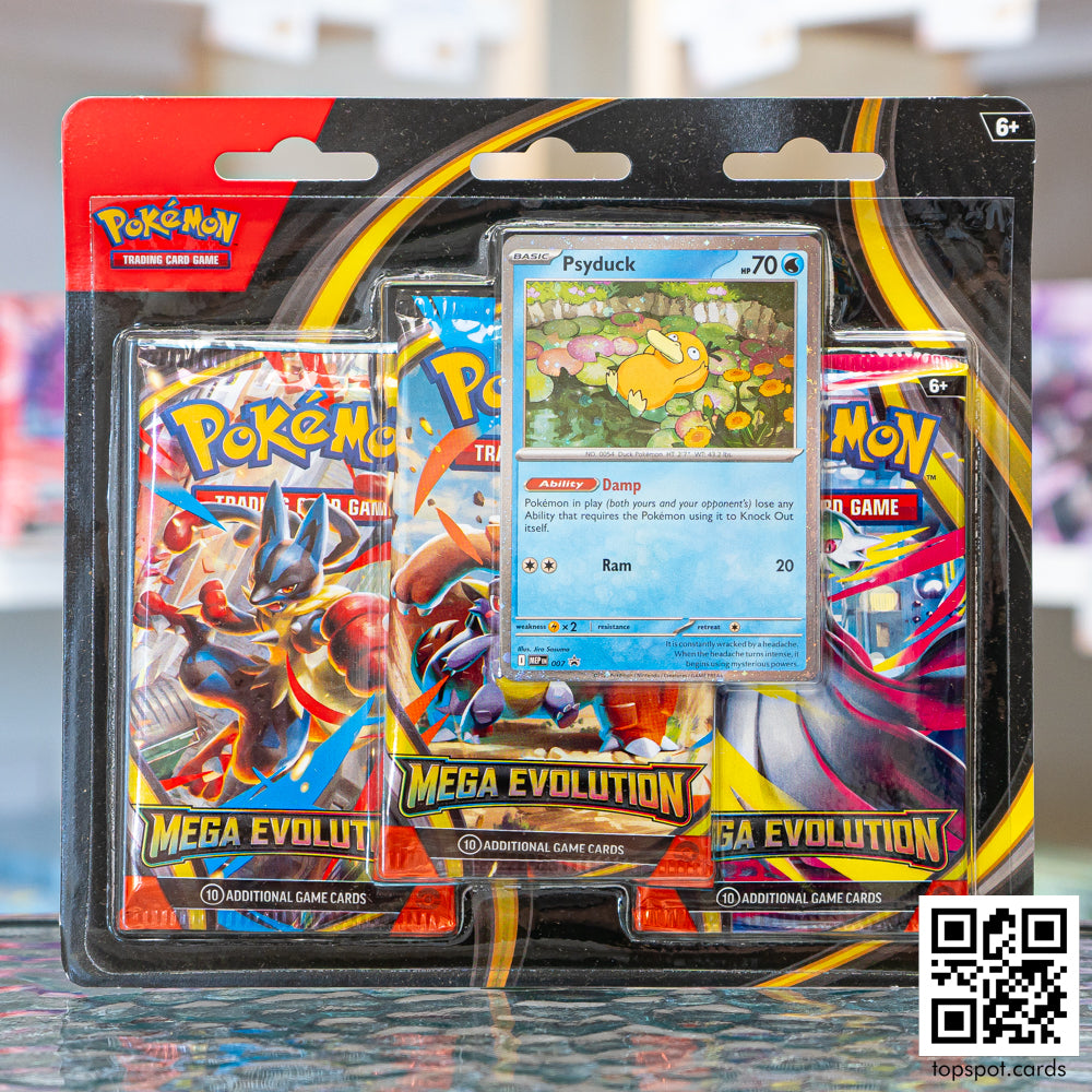 Mega Evolution 3-Pack Blister