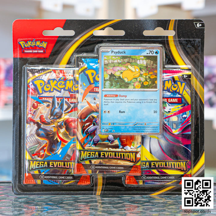 Mega Evolution 3-Pack Blister