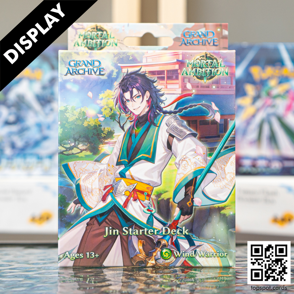 IN STOCK: Mortal Ambition Jin Start Deck Display