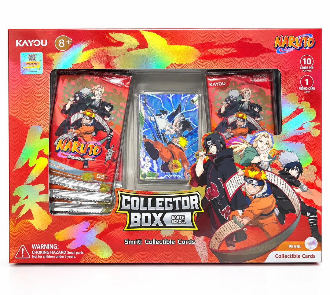 Naruto Smriti Earth Scroll Series 2 Collector Box Landscape - 10 Packs