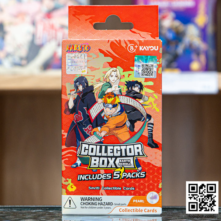 Naruto Smriti Earth Scroll Series 2 Collector Box - 5 Packs