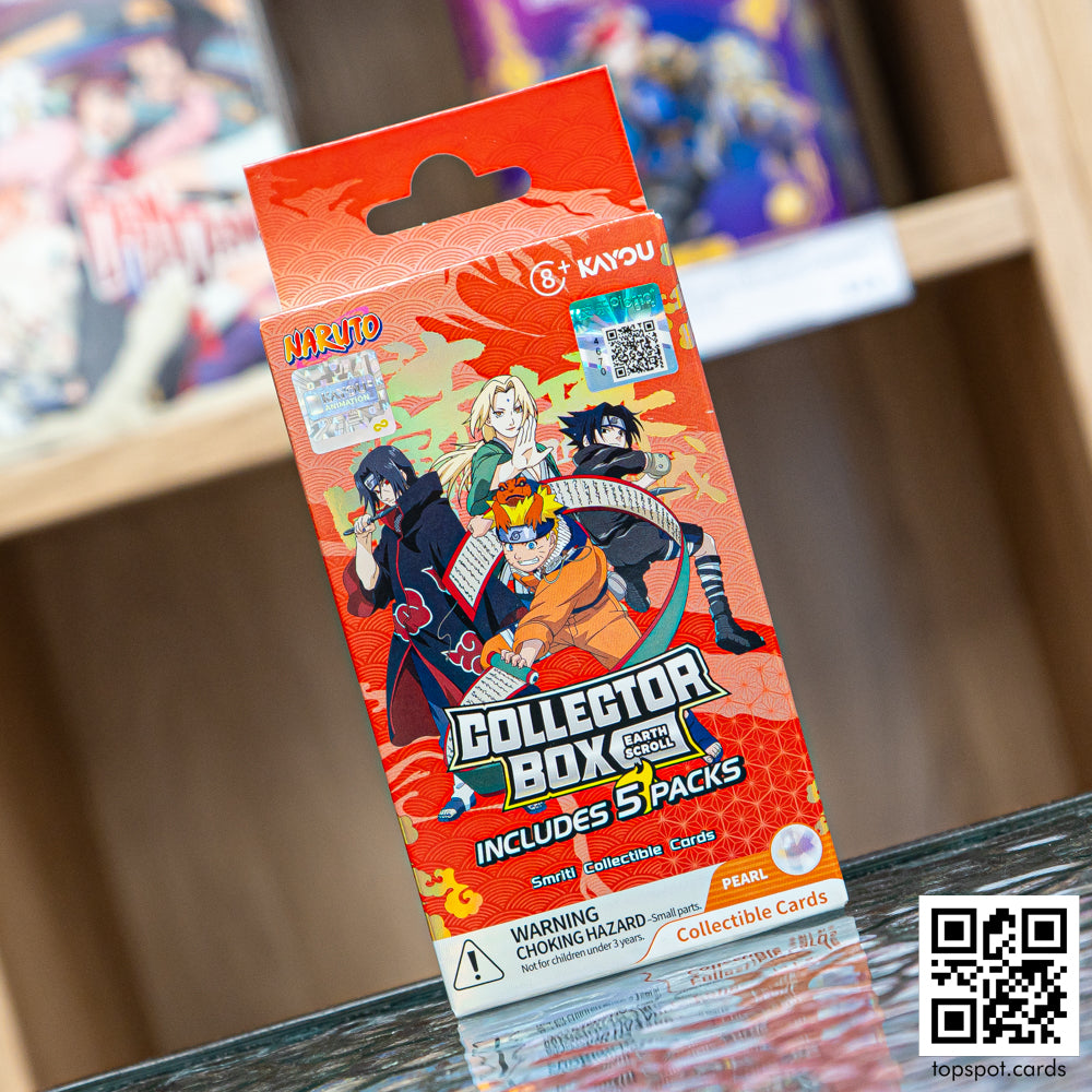 Naruto Smriti Earth Scroll Series 2 Collector Box - 5 Packs