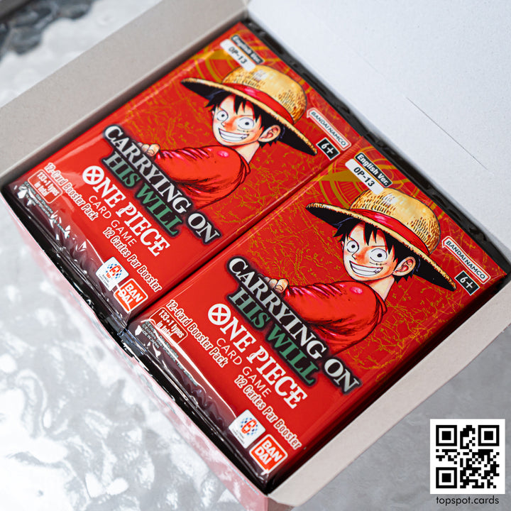 Preorder: OP-13 Carrying On His Will Booster Box (EN)